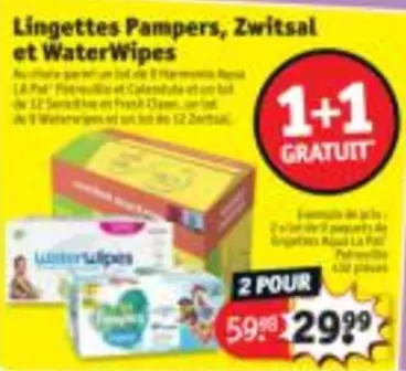 Pampers - Lingettes
