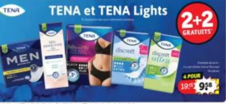 TENA et TENA Lights