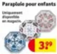 Parapluie pour enfants