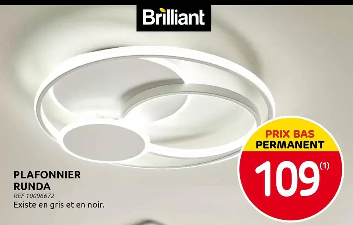 PLAFONNIER RUNDA