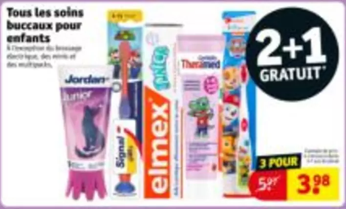 Jordan - Tous les soins buccaux pour enfants