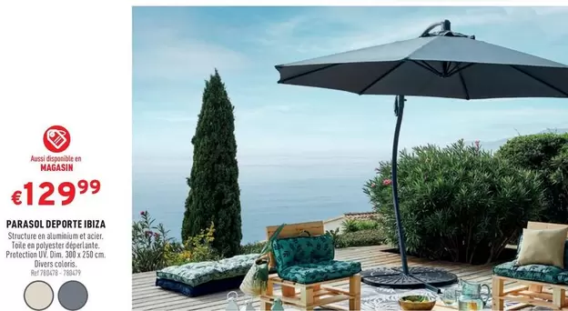 PARASOL DEPORTE IBIZA