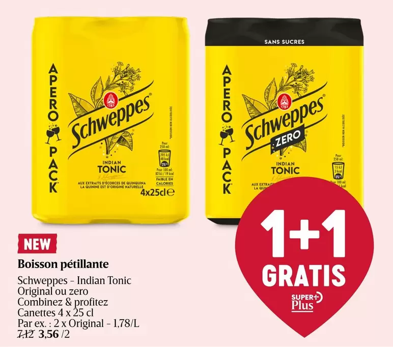 De - Indian Tonic Original ou zero