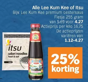 De - Lee Kum Kee or Itsu