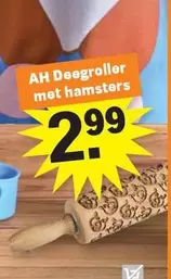Deegroller met hamsters