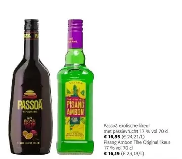 Passo exotische likeur, Pisang Ambon The Original likeur