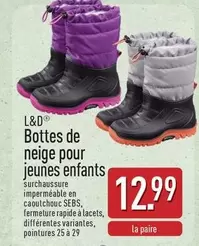 De - Bottes de neige pour jeunes enfants