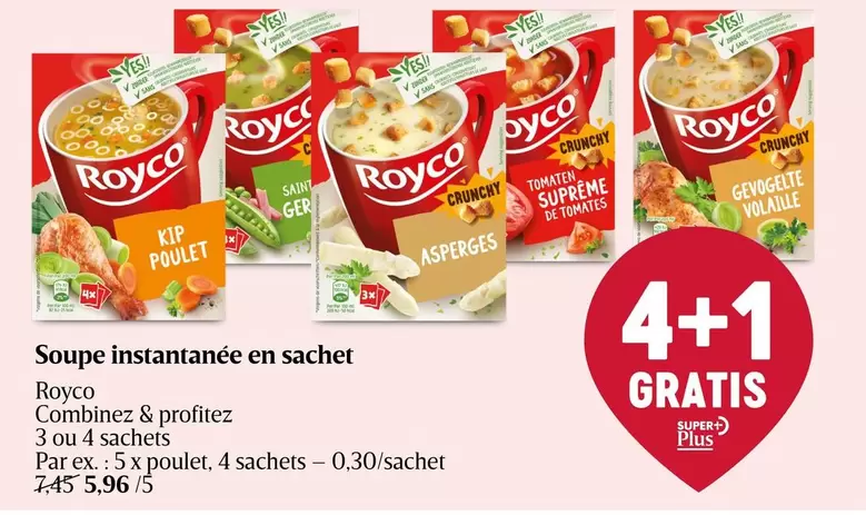 De - Soupe instantanée en sachet