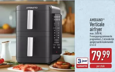 Verticale airfryer