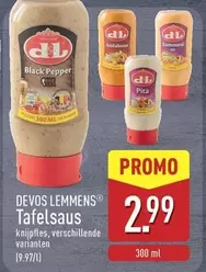 Black - Tafelsaus