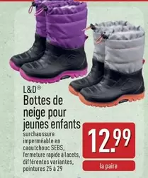De - Bottes de neige pour jeunes enfants