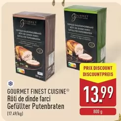 De - Rôti de dinde farci Gefüllter Putenbraten