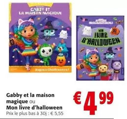 Gabby et la maison magique ou Mon livre d'halloween