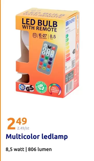 White - Multicolor ledlamp