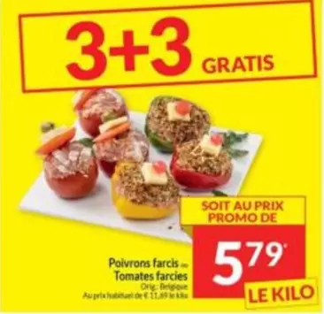 De - Poivrons farcis Tomates farcies