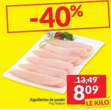 De - Aiguillettes de poulet