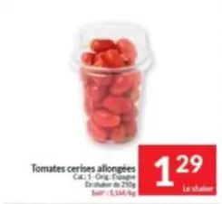 Cat - Tomates cerises allongées
