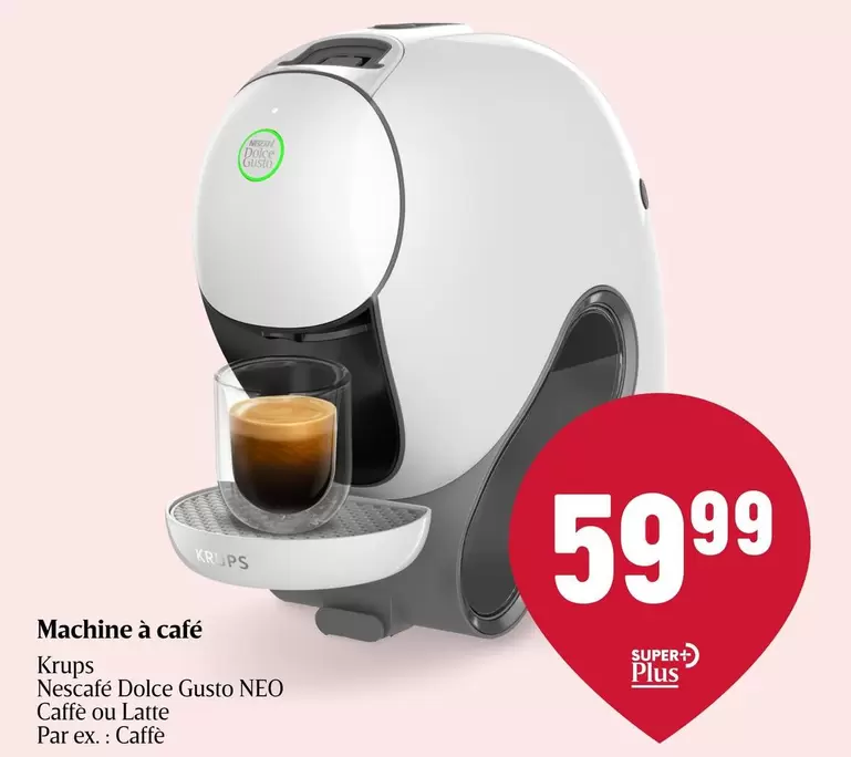 Dolce Gusto - Machine à café