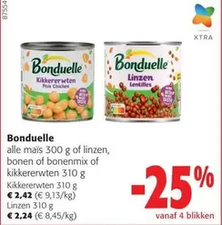 Kikkererwten 310 g of Linzen 310 g