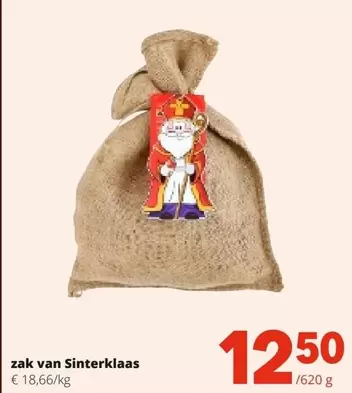 zak van Sinterklaas
