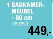 1 BADKAMER-MEUBEL