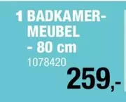 1 BADKAMERMEUBEL