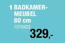 1 BADKAMERMEUBEL 80 cm