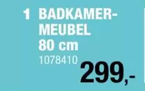 1 BADKAMERMEUBEL 80 cm