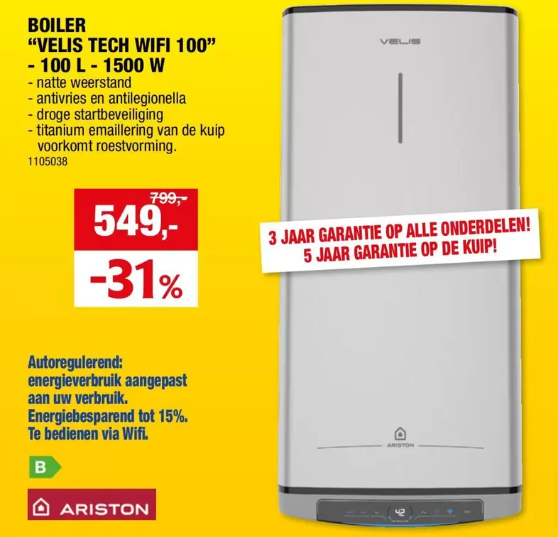 De - VELIS TECH WIFI 100