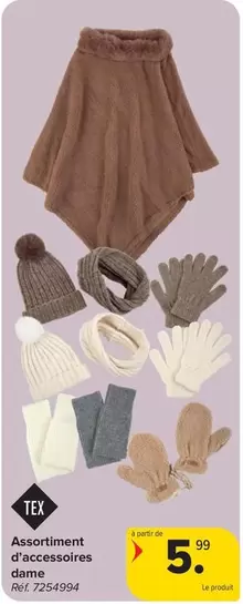 De - Assortiment d'accessoires dame