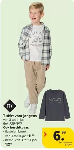 T-shirt voor jongens