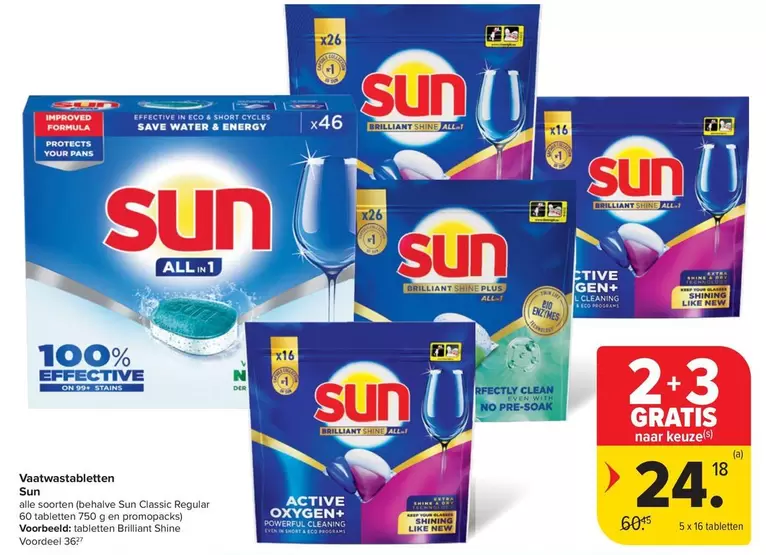 Extra - Vaatwastabletten