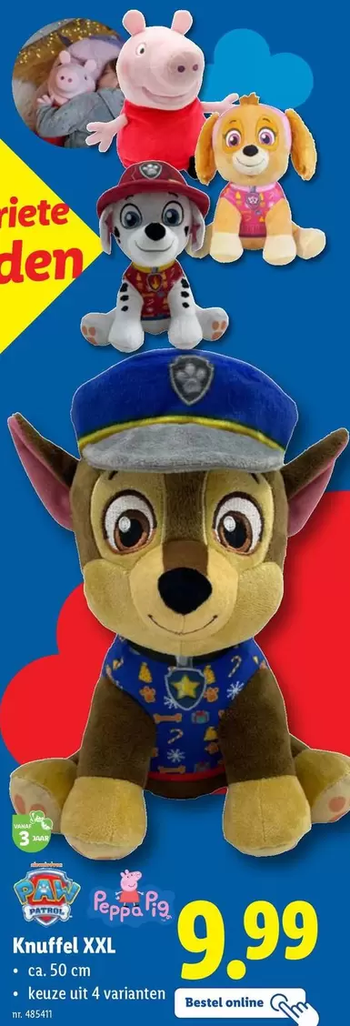 Paw Patrol - Knuffel XXL