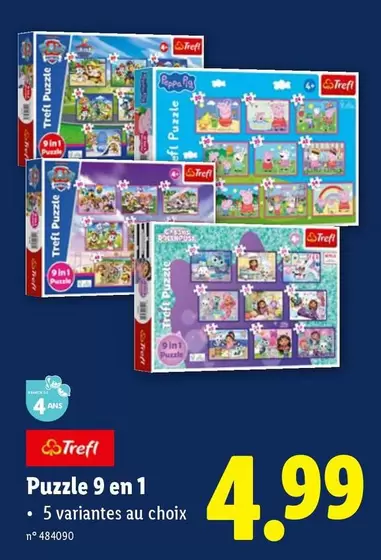 Peppa Pig - Puzzle 9 en 1