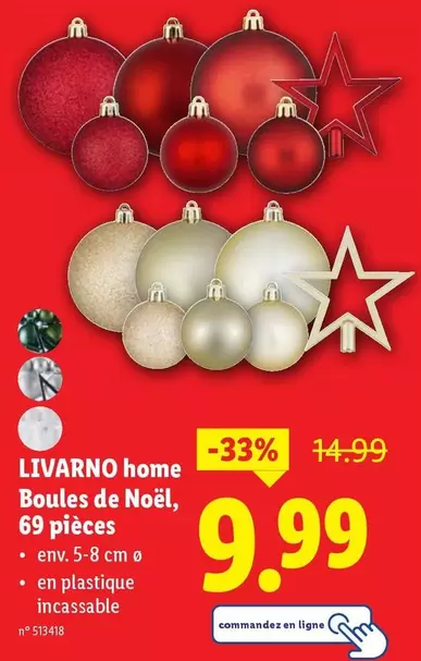 De - Boules de Noël