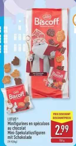 Origin - Minifigurines en spéculoos au chocolat