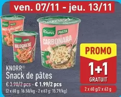 Snack -  de pâtes