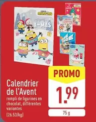 Minions - Calendrier de l'Avent