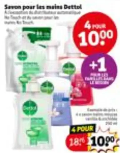 Dettol - Savon pour les mains