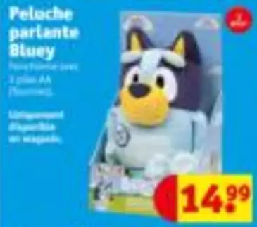 Peloche parlante Bluey