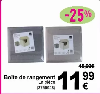 De - Boîte de rangement
