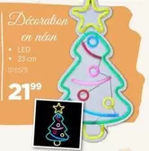 Décoration en néon