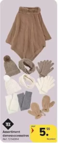 Assortiment damesaccessoires