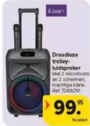 Draadloze trolley-luidspreker