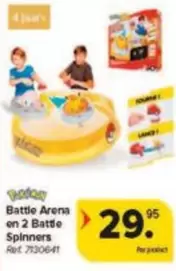 Pokemon - Battle Arena en 2 Battle Spinners