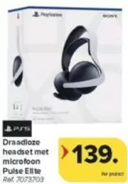 Elite - Draadloze headset met microfoon Pulse