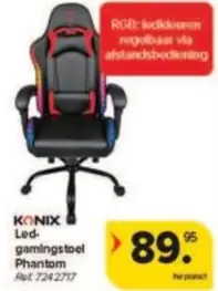 Led-gamingstoel Phantom