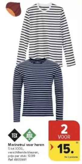 Marinetrui voor heren