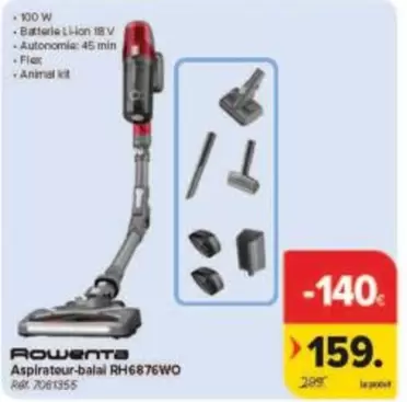 Lion - Aspirateur-balal RH6876WO