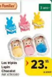 Post - Les triplés Lapin Chocolat